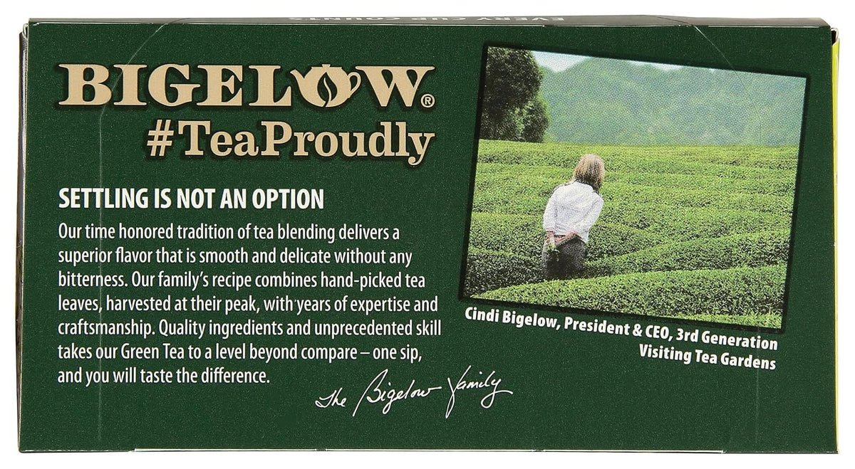 Bigelow Tea Jasmine Green Tea 20 Count (Pack of 1)