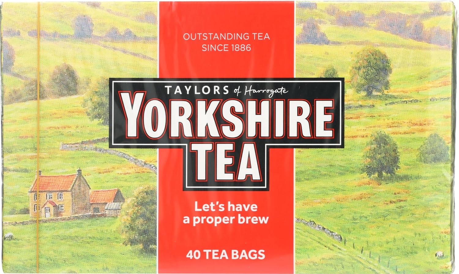 Taylors Of Harrogate, Tea Yorkshire, 40 Count