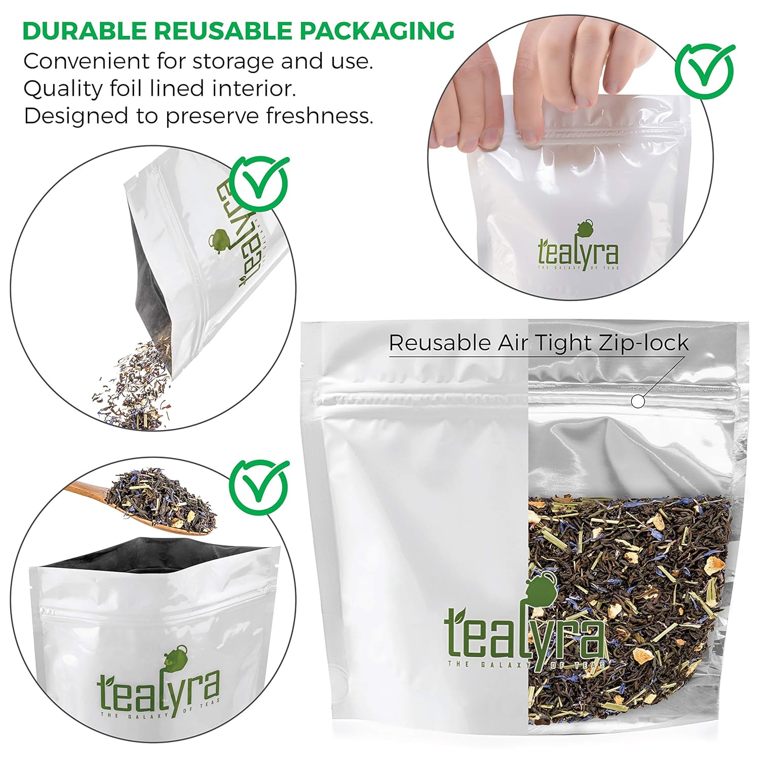 Tealyra - Russian Earl Grey - Orange and Lemongrass - Black Tea - Loose Leaf Tea Blend - Medium Caffeine - 222g (8-ounce)