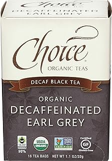 Choice Organic, Decaf Earl Grey, 16 ct