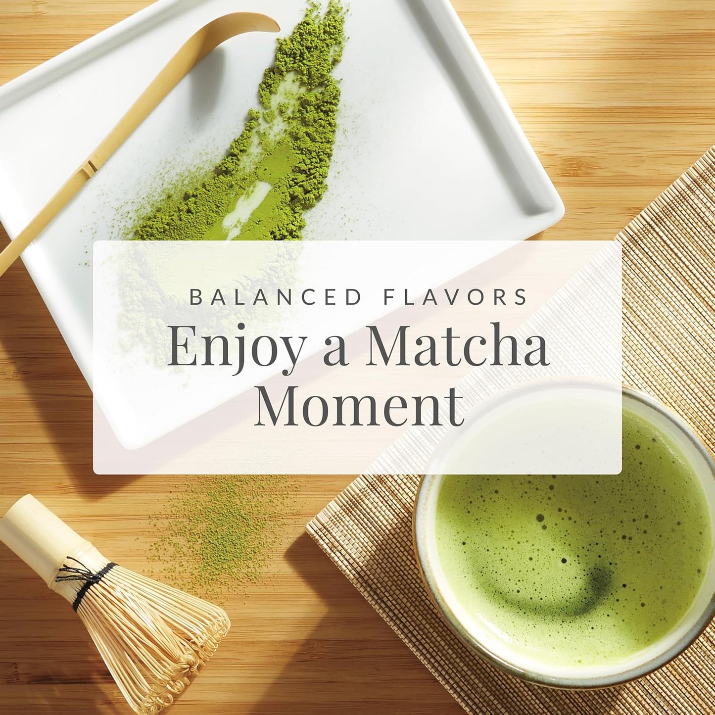 The Republic of Tea Japanese Daily Matcha Powder, 1.5 oz Tin | Matcha Green Tea | Makes 20+ Cups