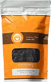 Mahamosa Da Hong Pao Big Red Robe Tea 2 oz - Loose Leaf Chinese Oolong Tea