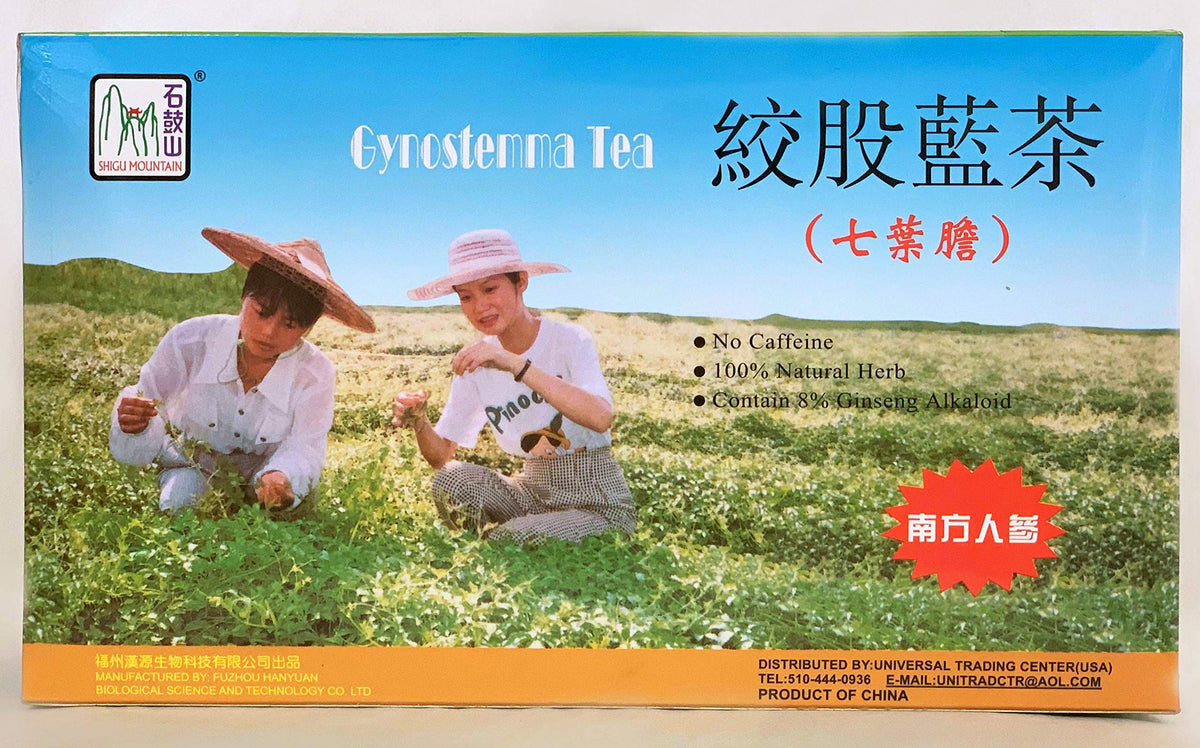 Shigu Mountain Gynostemma Tea (Jiaogulan Tea) 100 2g Green Tea Bags