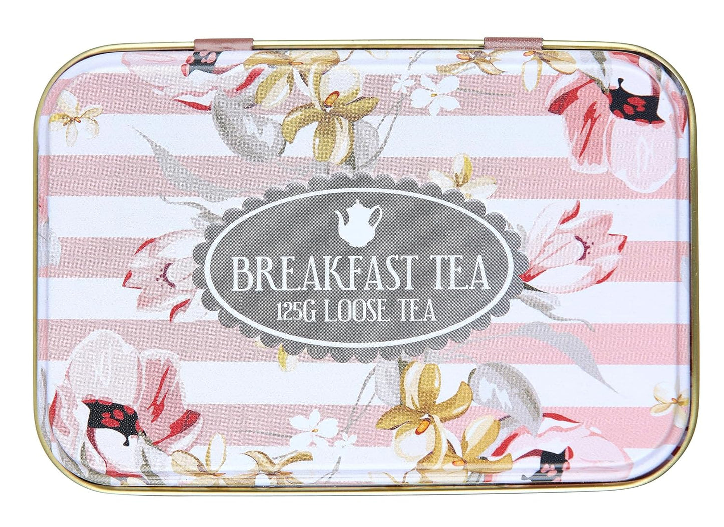 New English Teas English Breakfast Tea Infuser Gift Set, Loose Leaf Tea with Infuser, 4.4 Oz