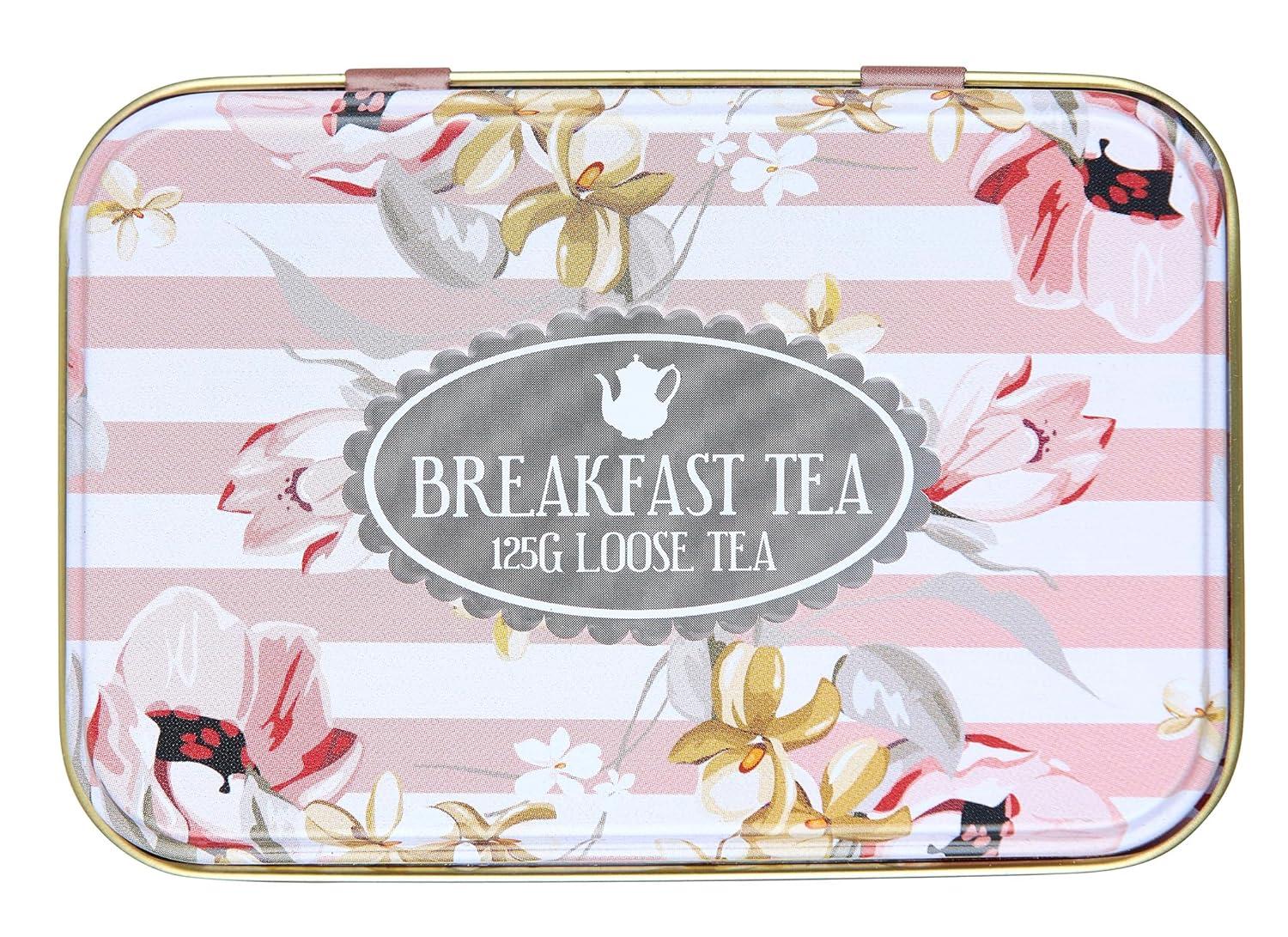 New English Teas English Breakfast Tea Infuser Gift Set, Loose Leaf Tea with Infuser, 4.4 Oz