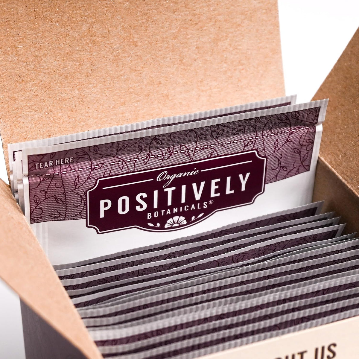 Positively Botanicals, Organic Hyssop Herbal Tea Bags, 20 Count