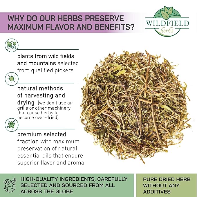 100 Bags Thyme Tea Thyme Leaves Tyme Herb Tea (Thymi Serpiylli Herba) - 100 Count 1.5 g Bags Thymus Serpyllum Herb Tomillo En Hierba