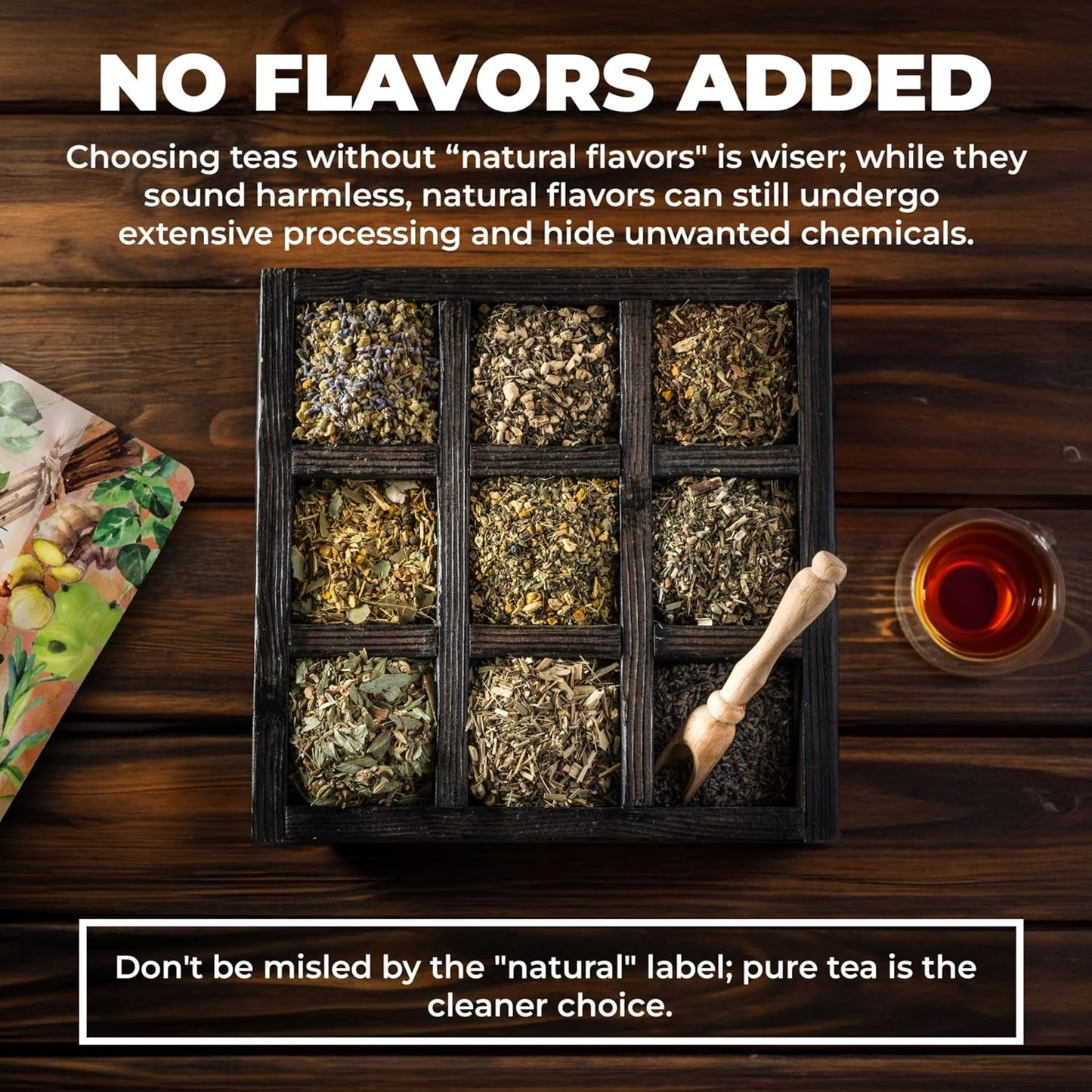 Gardenika Organic Flamma-tea Loose Leaf Turmeric Ginger Tea | with Cinnamon &amp; Pepper | 100% Natural | Caffeine Free | Herbal Wellness Tea | Premium Blend | 1 lb (454g)