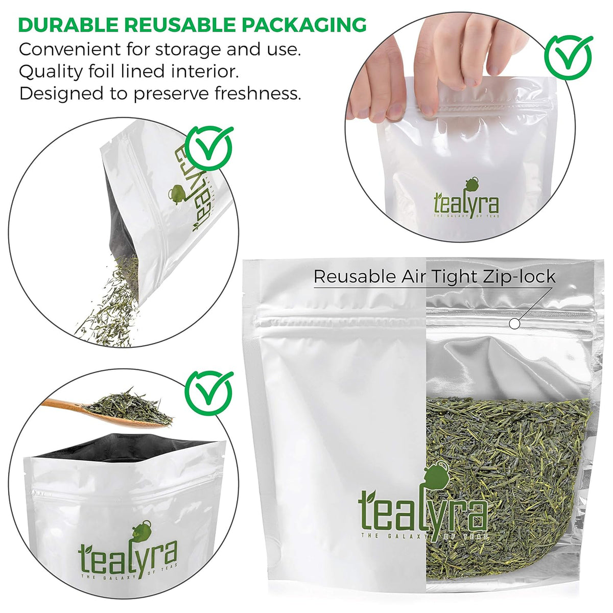 Tealyra | Sencha Tenkaichi Japanese Green Tea, 200g (7 oz)