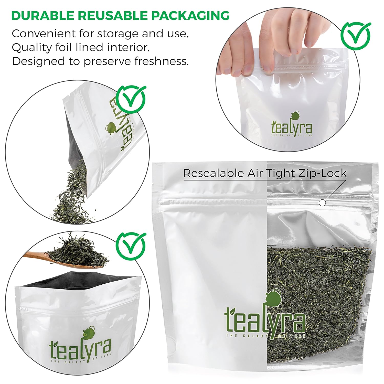 Tealyra - Hibi Uji Gyokuro - Luxury Japanese Green Loose Leaf Tea - Rich Umami - High Antioxidants - Premium Tea - Medium Caffeine - 112g (4-ounce)
