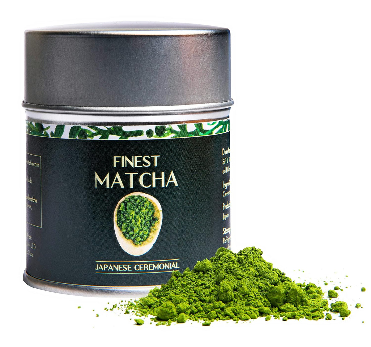 Heapwell Ceremonial Grade Matcha Powder, Uji Kyoto Japanese Matcha, 1.05 oz