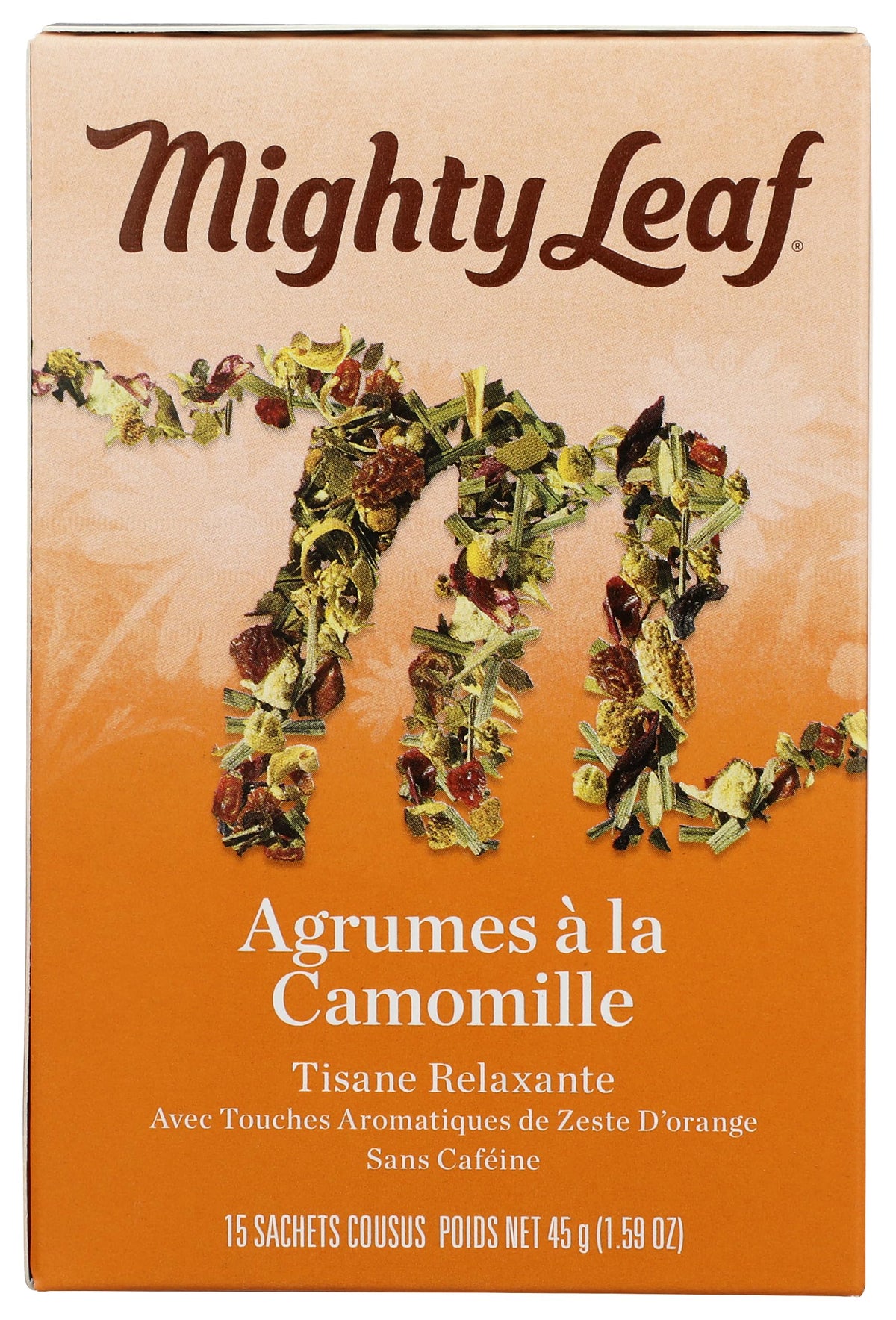Mighty Leaf Tea Chamomile Citrus Tea, 15 Tea Bags