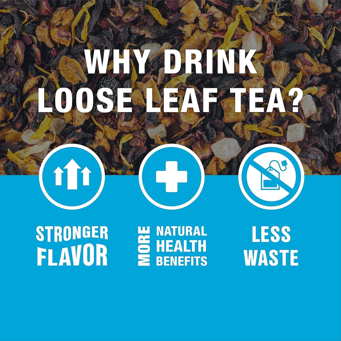 Tiesta Tea - Cherry Punch, Loose Leaf, Sweet Cherry Herbal Drink | Premium Blend, Non-Caffeinated Fruit Tea, Makes Hot or Iced &amp; Up to 50 Cups, 4oz Refillable Tin