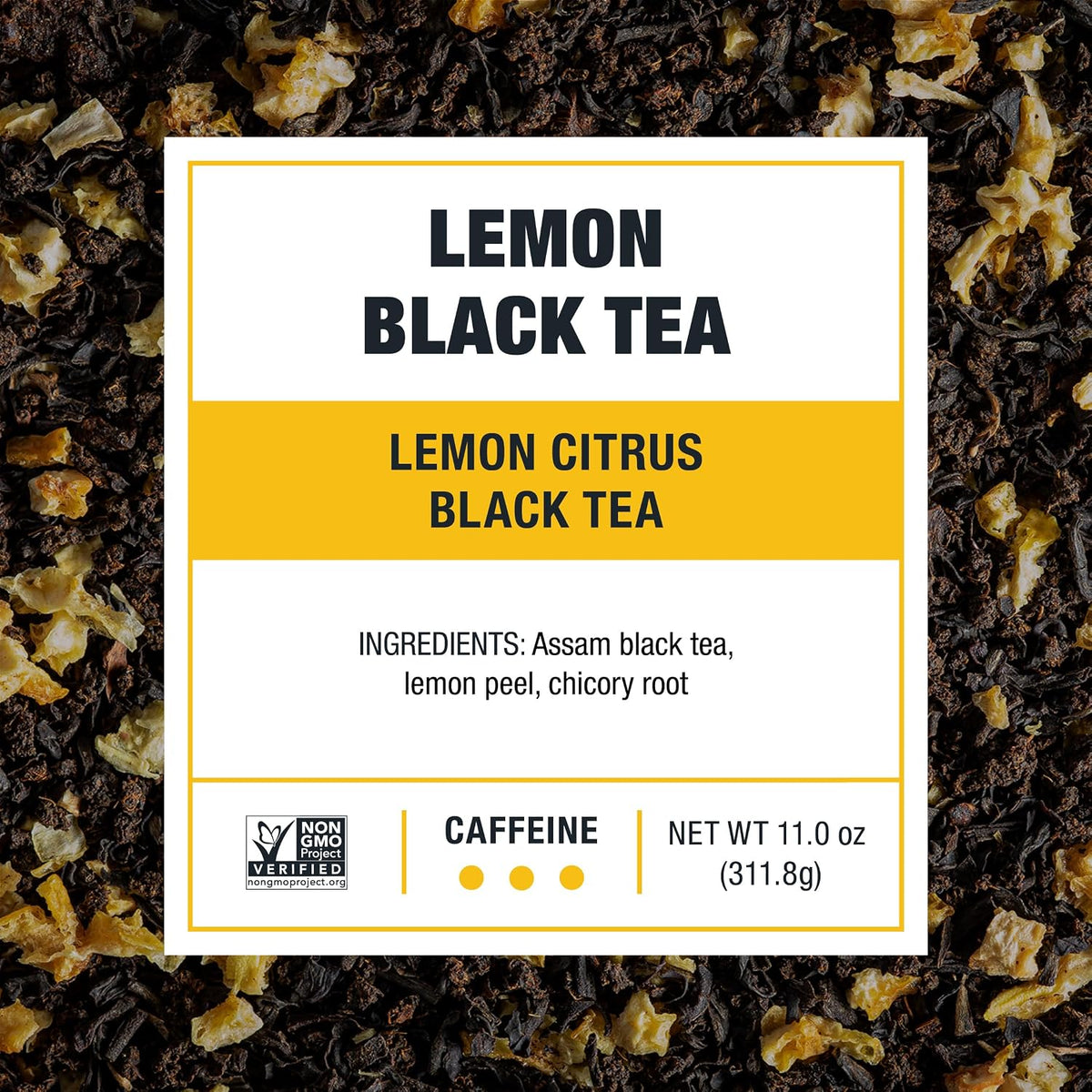 Tiesta Tea Lemon Black Cold Brew Lemon Citrus Black Tea Packets 10 Count