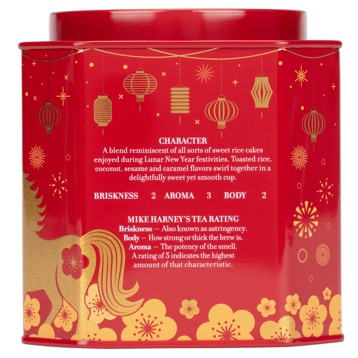Harney & Sons Lunar New Year 2026 Tea, Year of the Horse, Lunar New Year Gift, Black tea with toasted rice, coconut, ses