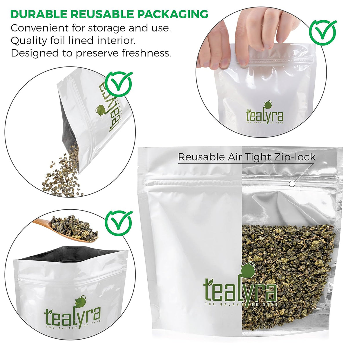 Tealyra |Supreme Jin Xuan Milk Loose Leaf Oolong Tea, 110g (4 oz)