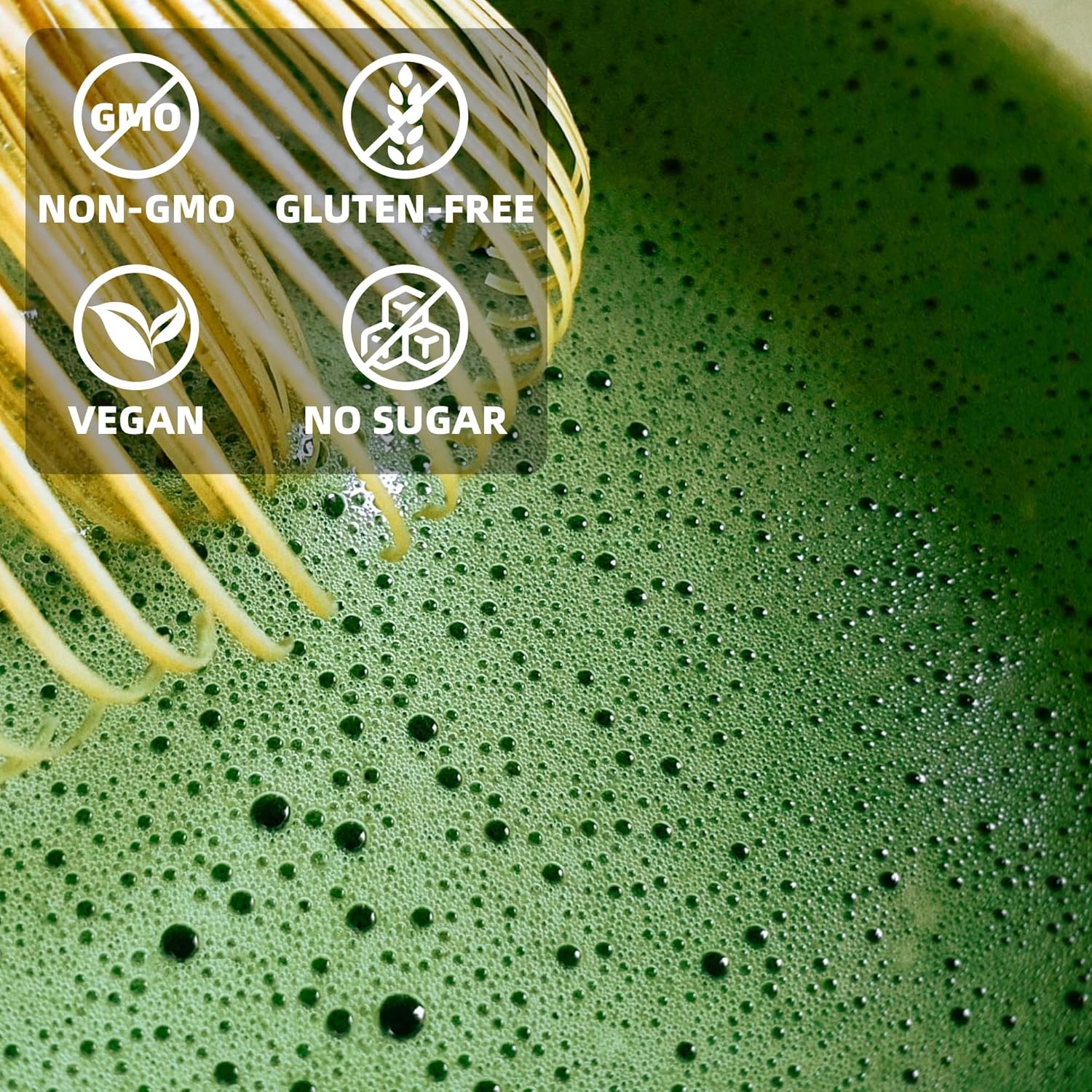 Ceremonial Grade Matcha (100g / 3.53oz), Organic Matcha Green Tea Powder, 100% Natural Pure Matcha for Lattes, Smoothies & Baking