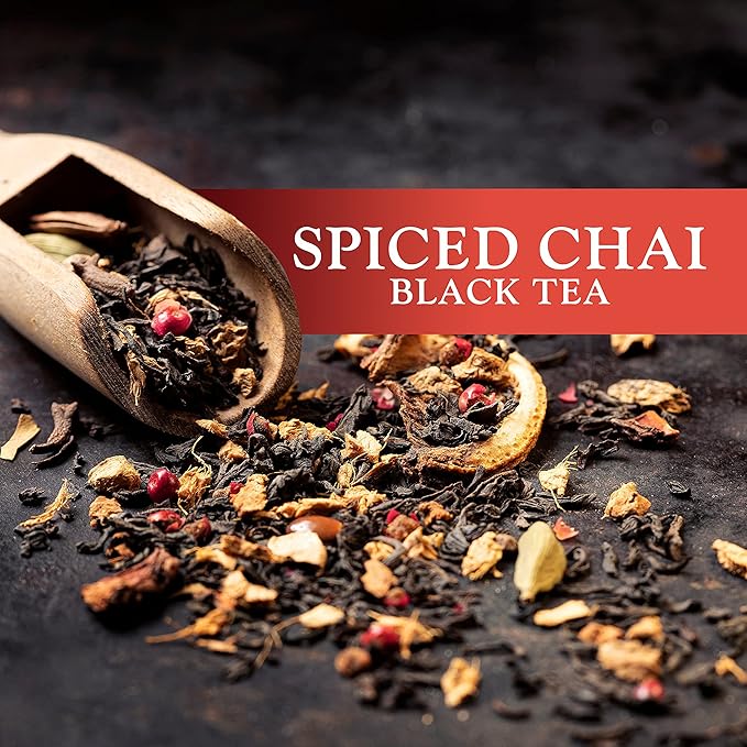 Constellation Tea Spiced Chai Black Tea Pods Compatible with K Cup Brewers Including 2.0, 40 Count