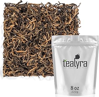 Tealyra - Yunnan Golden Special - Black Loose Leaf Tea - Best Chinese Black Tea - Perfect Morning Tea - 220g (8-ounce)