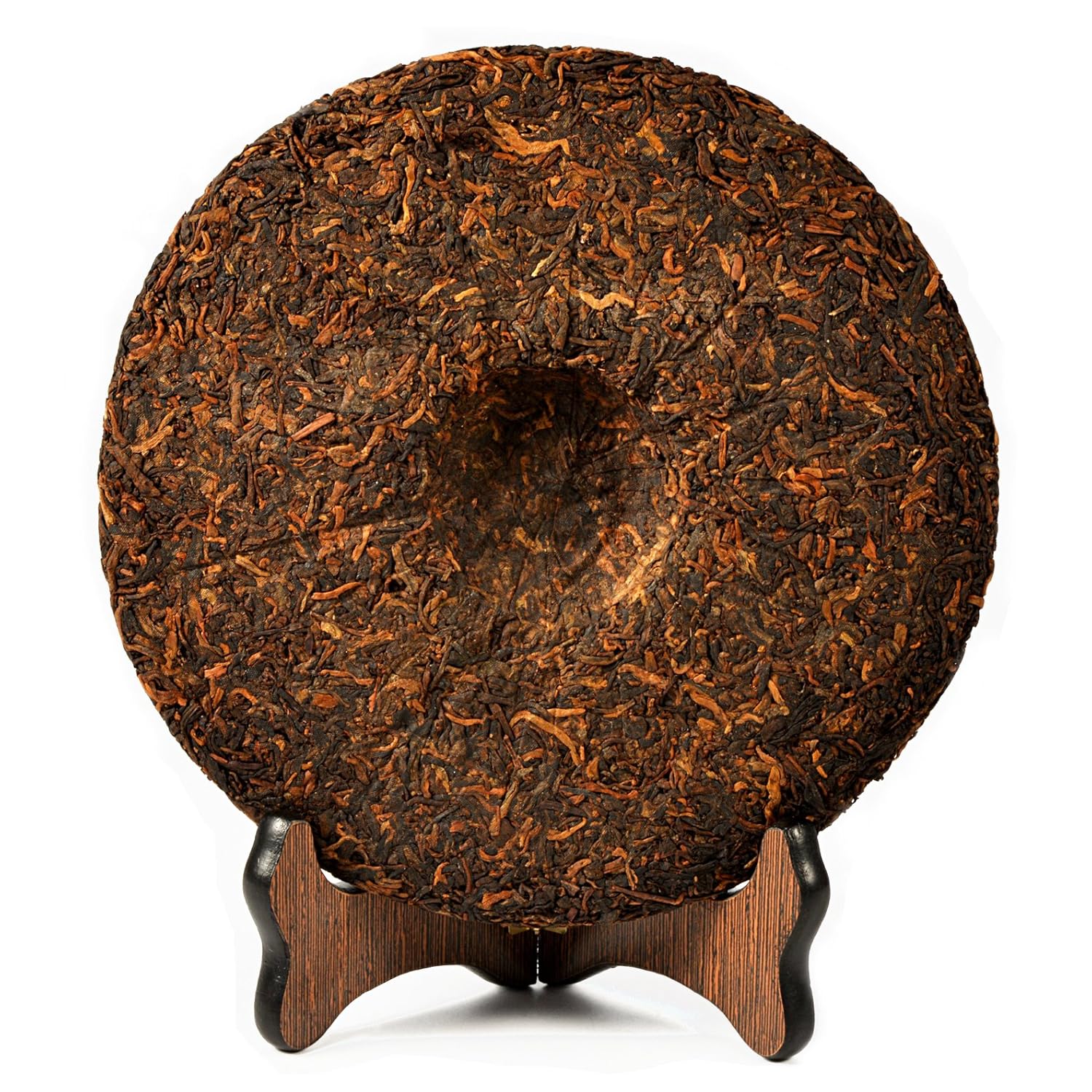 Cha Wu-[B] JinYaGongTing Ripe Pu erh Tea,12.5oz,YunNan Chinese Shu Pu'er Tea Cake