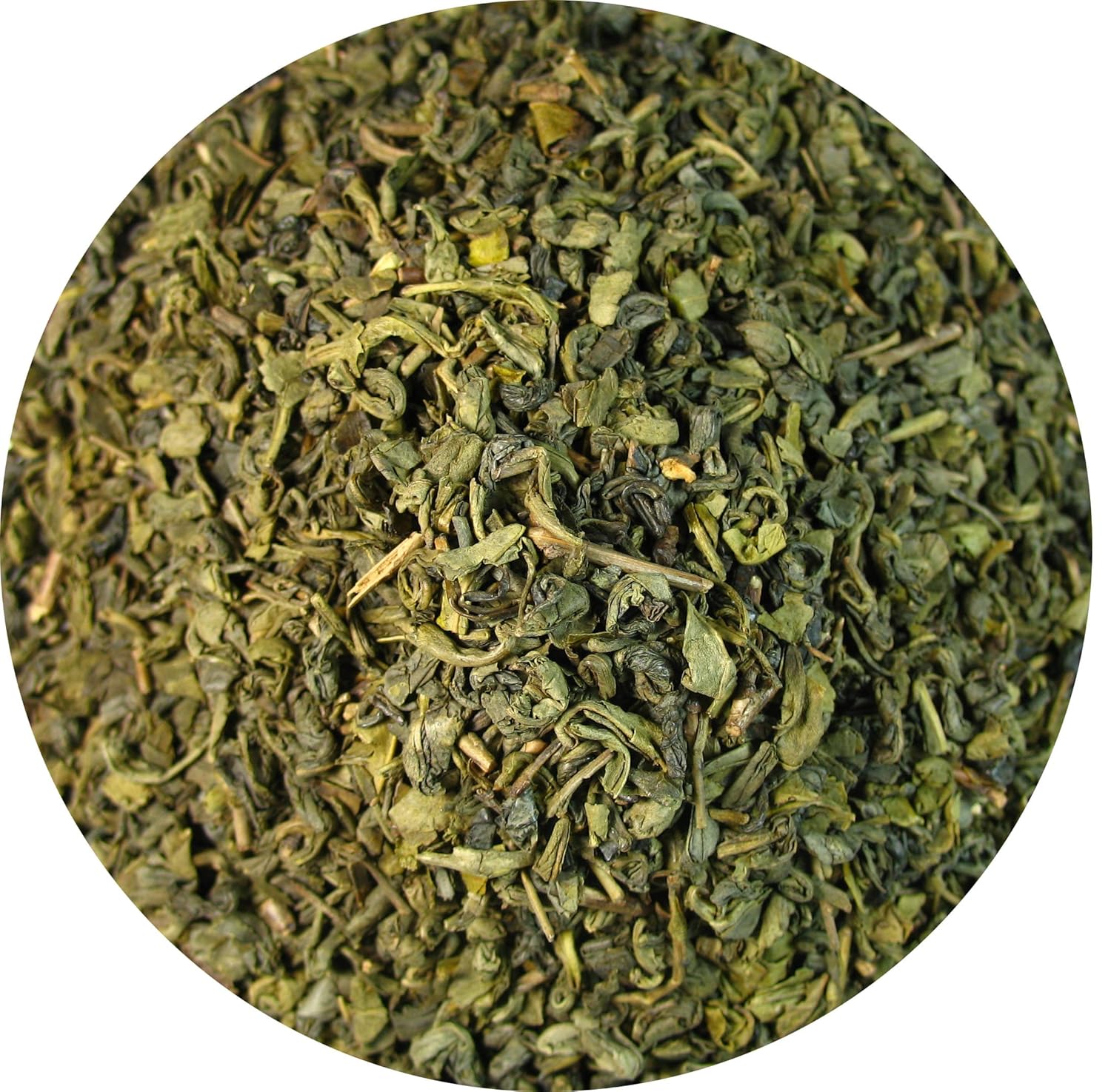 Greenhilltea Tea Green Tea, Full Leaf, Loose Leaf, Full Body Green Tea, 16 Ounce Bag