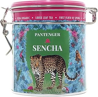 Sencha Green Tea | 3 Oz. First Harvest | Ichiban Cha.Green Tea Loose Leaf. USDA Organic Green Tea | Japanese Tea by Pantenger