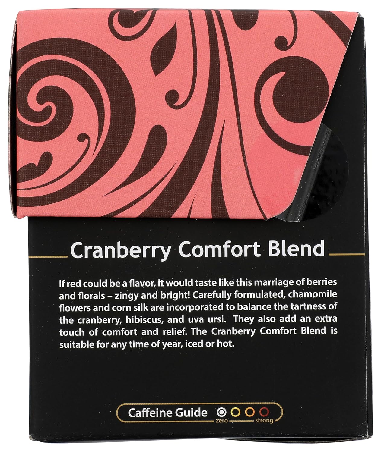 Buddha Teas - Organic Cranberry Comfort Blend - Herbal Tea - For Health & Wellbeing - With Antioxidants & Minerals - Cle