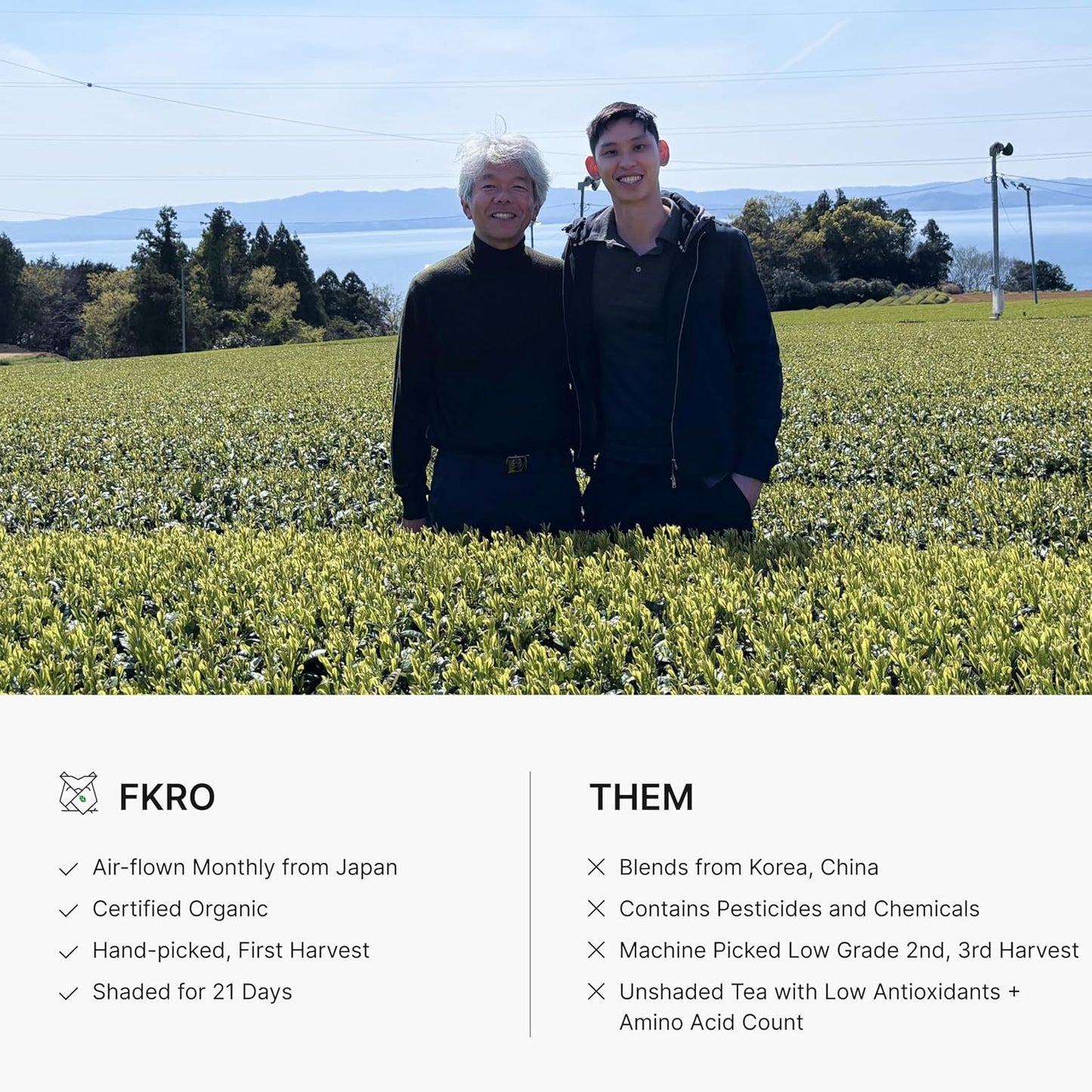 FKRO Ceremonial Reserve Matcha Samidori | 1st Harvest, Stone-Ground, Single Origin, Single Cultivar | Flown Fresh Monthly from Japan (30g/1.06oz) Tin