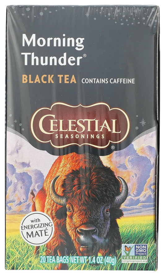 Celestial Seasonings Morning Thunder Tea, 20 ct