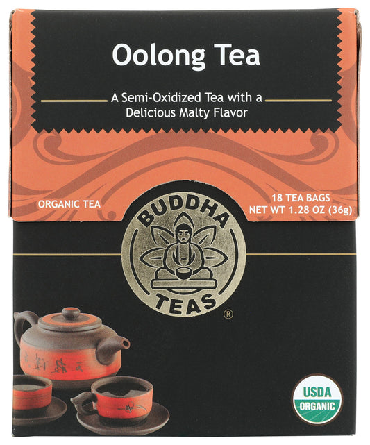 Buddha Teas Organic Oolong Tea - Herbal Tea, Microplastic & Caffeine Free