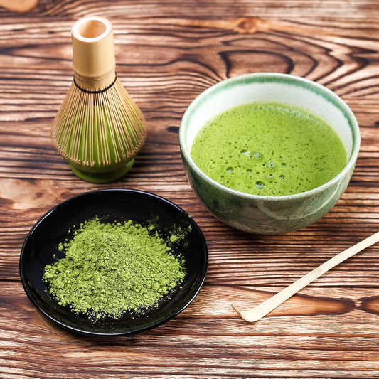 Tealyra - 7-ounce - Samurai Ceremonial Grade Japanese Matcha Green Tea - Best Pure Matcha Powder - Kyoto, Japan - Best Healthy Drink - Hight Antioxidants - Energy Boost - 200g