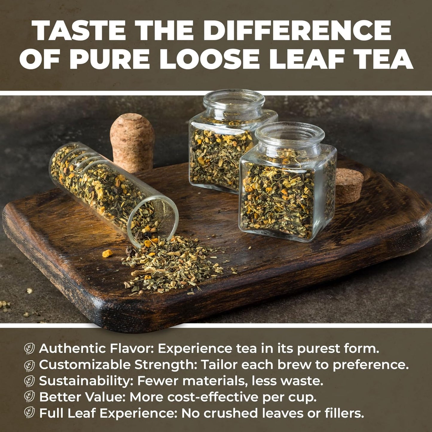 Gardenika Organic Flamma-tea Loose Leaf Turmeric Ginger Tea | with Cinnamon &amp; Pepper | 100% Natural | Caffeine Free | Herbal Wellness Tea | Premium Blend | 1 lb (454g)