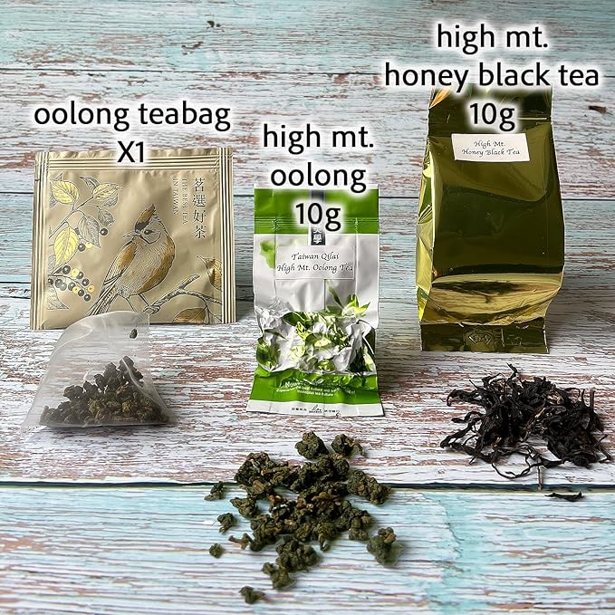 Teacrave, Taiwanese Tea Tasting Pack 3 Flavors, Taiwan-Tea Sampler, Gift