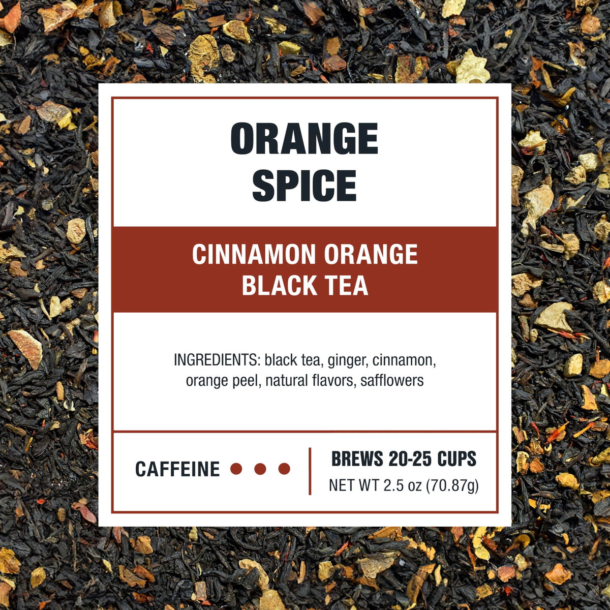 Tiesta Tea - Orange Spice Tea Loose Leaf Cinnamon Orange Black Tea 2.5oz