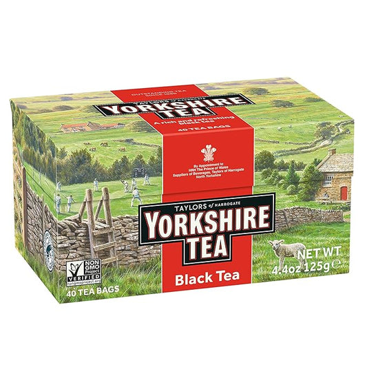 Yorkshire Tea, Black Tea, 40 Teabags