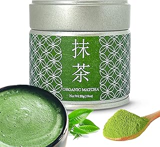 Japanese Green Tea Co. Kagoshima Matcha Powder (30 g) – Japanese Ceremonial Grade Matcha Powder – Smooth Green Tea for Easy Brewing – Subtle Sweetness and Fresh Grassy Taste