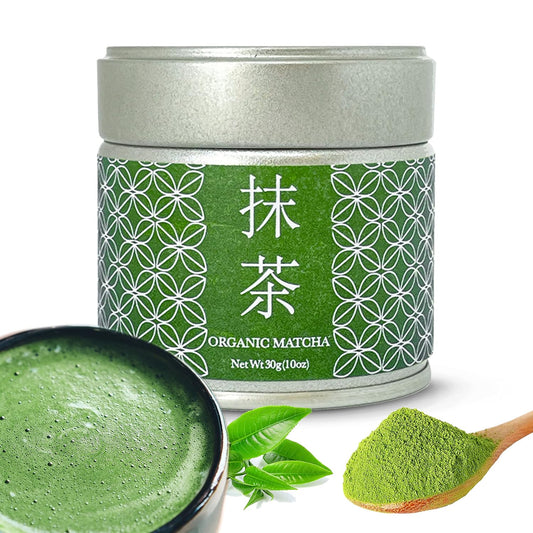 Japanese Green Tea Co. Kagoshima Matcha Powder (30 g) – Japanese Ceremonial Grade Matcha Powder – Smooth Green Tea for Easy Brewing
