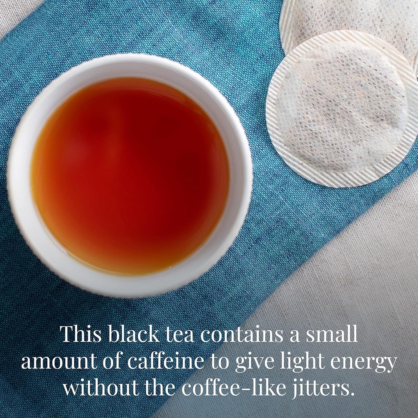 The Republic of Tea Earl Greyer Black Tea, Naturally Caffeinated, 50 Count | Made for morning or afternoon. Brisk and full-bodied with notes of bright bergamot and lively citrus. Gluten Free &amp; Non-GMO.