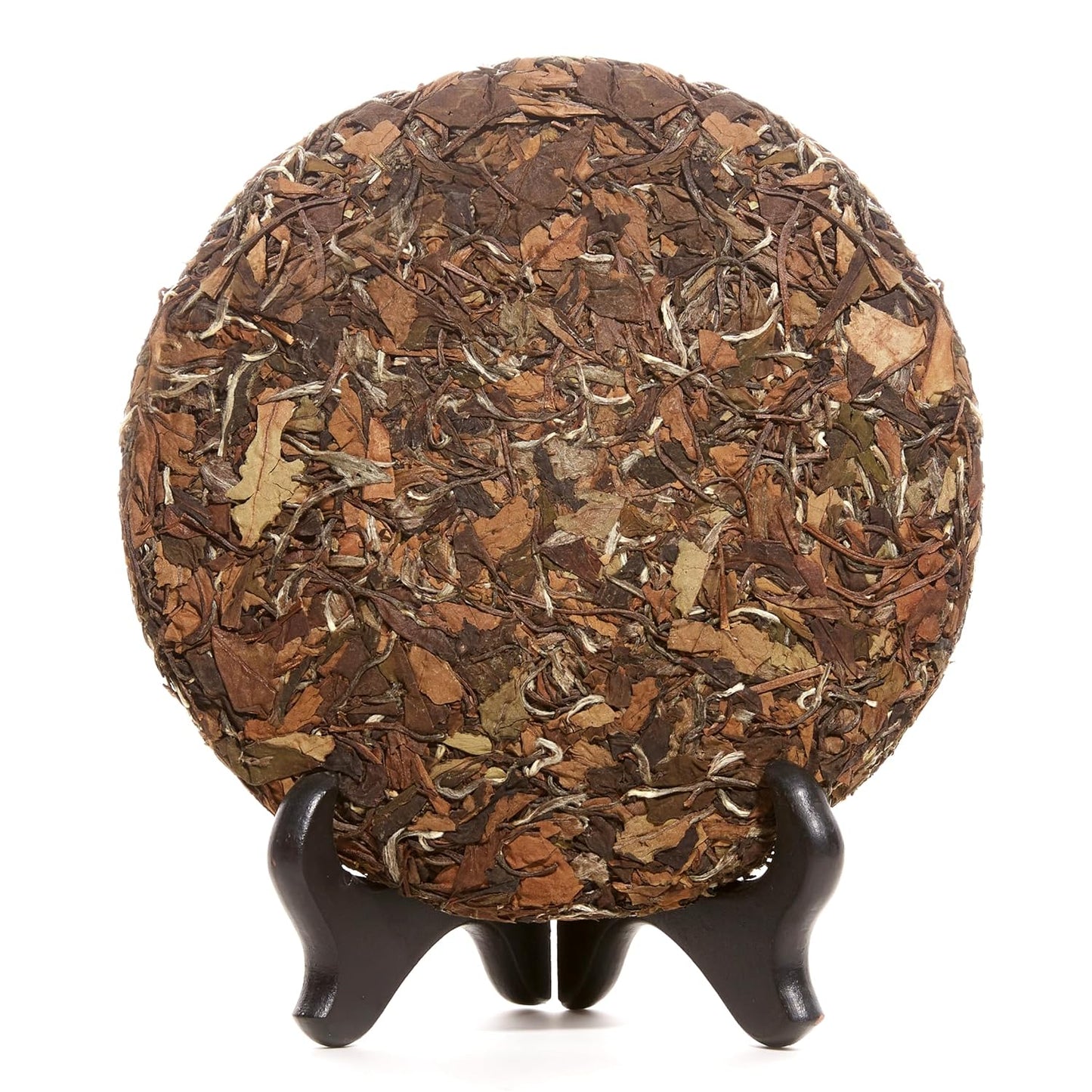 ChaWuWarmSun-White Tea Cake,300g/10.58oz,ShouMei BaiCha,FuDing Chinese Tea