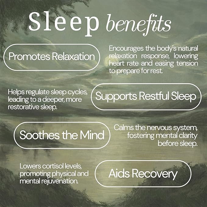 Sleep Herbal Tea by Mindful Moon – Calming Blend with Chamomile, Lavender & Passionflower – Caffeine-Free, Loose Leaf (Large)