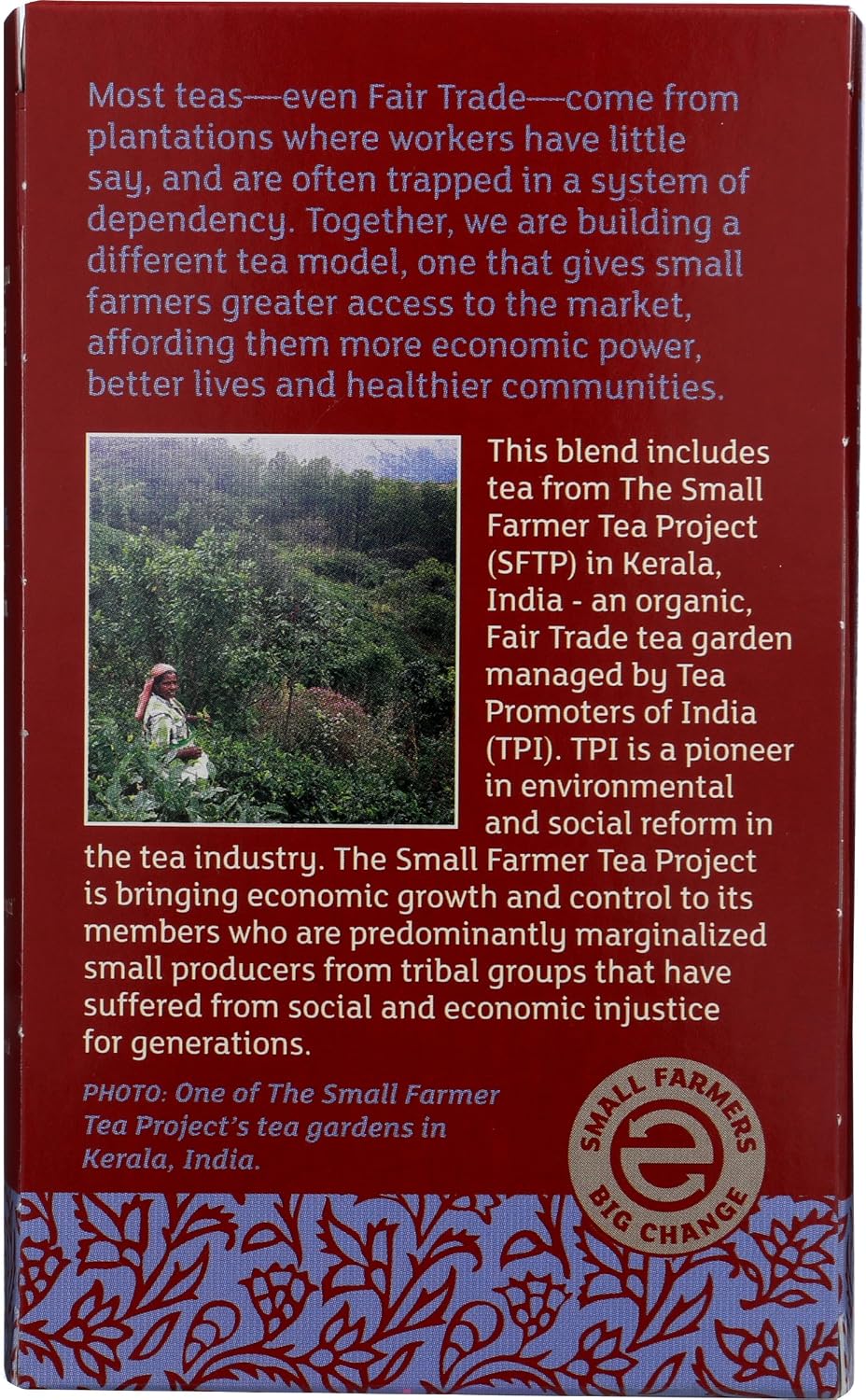 Equal Exchange, Tea Black Organic, 20 Count
