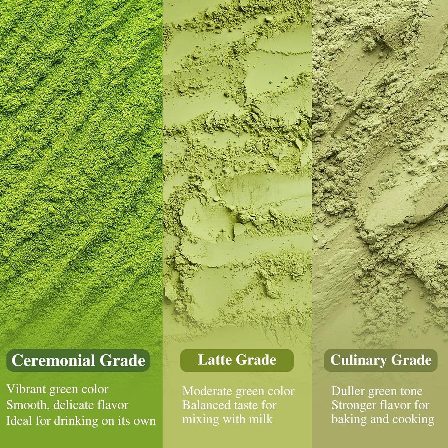 VEILUX Ceremonial Grade Matcha Green Tea Powder-100% Pure Unsweetened No Additives - First Harvest Quality for Authentic Flavor, Vibrant Green & Smooth Umami Taste, 4.23oz Tin
