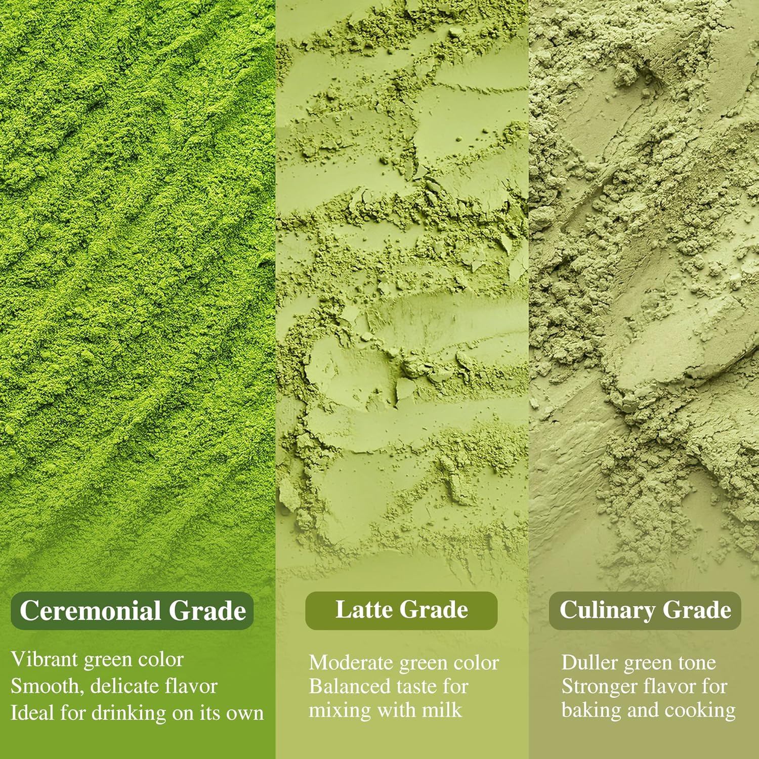 VEILUX Ceremonial Grade Matcha Green Tea Powder-100% Pure Unsweetened No Additives - First Harvest Quality for Authentic Flavor, Vibrant Green & Smooth Umami Taste, 4.23oz Tin