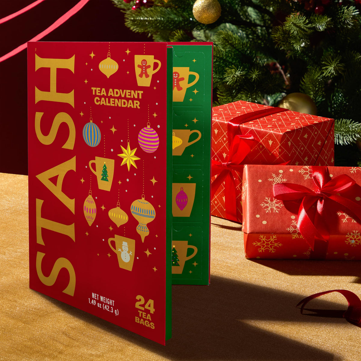 STASH Tea Advent Calendar 2026, 24 Bags, Black, Green & Herbal Teas