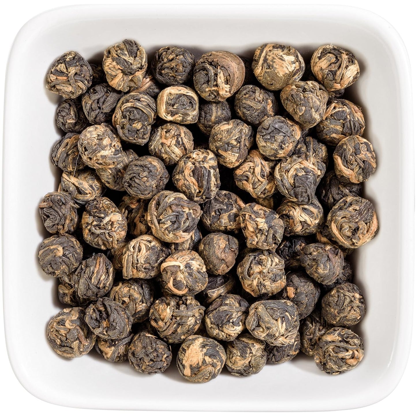 Tealyra - Lychee Black Dragon Pearls - Exotic Sweet Black Loose Leaf Tea - Medium Caffeine - All Natural - 220g (8-ounce)