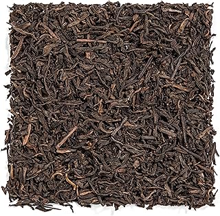 Tealyra - Ripe Pu'erh Tea - 5 Years Aged Loose Leaf - Caffeine Level High - 100% Naturally Processed - Aged Black Tea Pu Er - 450g (16-ounce)