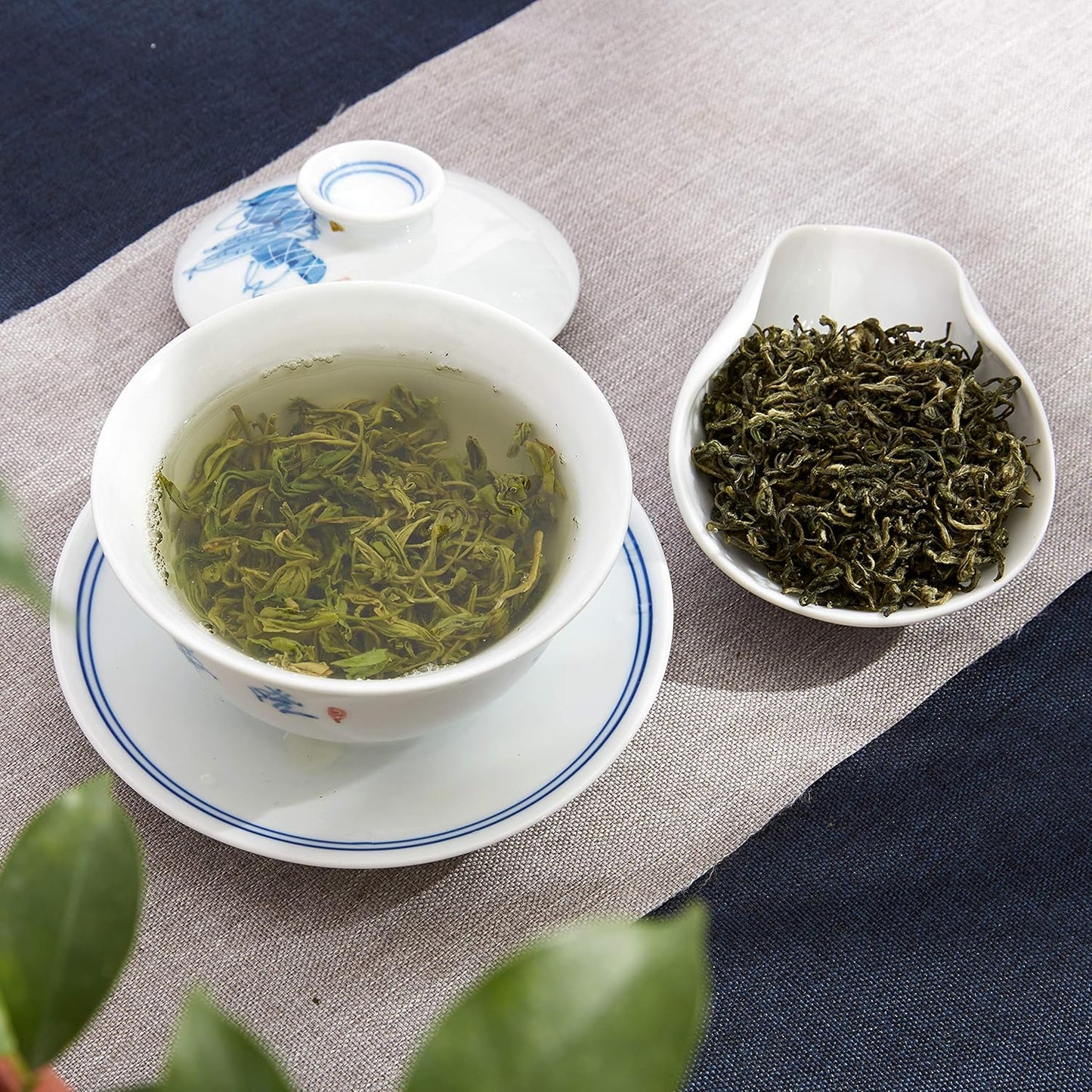 ChaWuWarmSun-[B] BiLuoChun Green Tea,3.5oz(100g),Loose Leaf Tea,DongTing Mountain,Chinese Famous Green Tea
