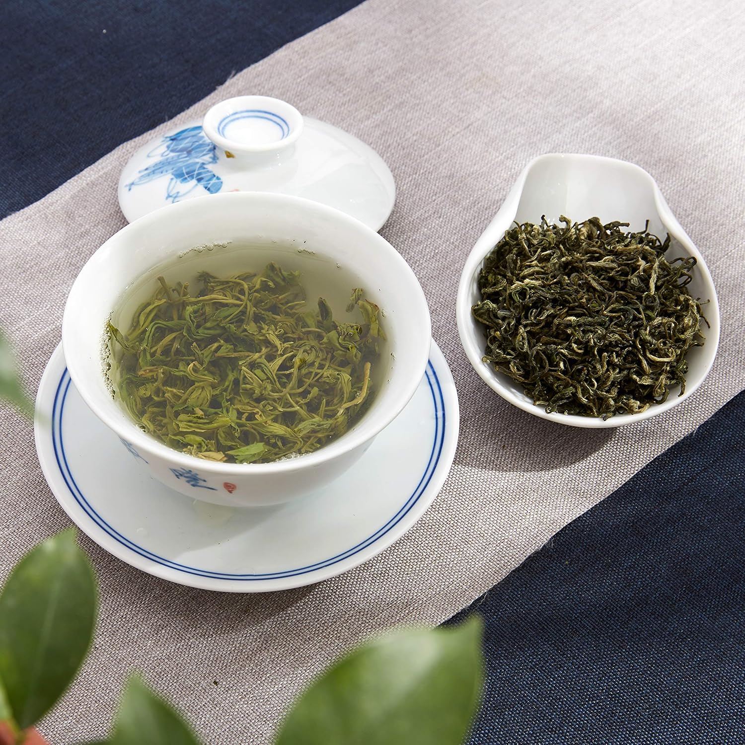 ChaWuWarmSun-[B] BiLuoChun Green Tea,3.5oz(100g),Loose Leaf Tea,DongTing Mountain,Chinese Famous Green Tea