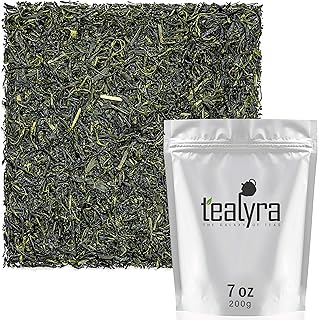 Tealyra - Gyokuro Ureshinocha - Finest Hand Picked - Best Japanese Green Loose Leaf Tea - Caffeine Level Medium - 200 (7-ounce)