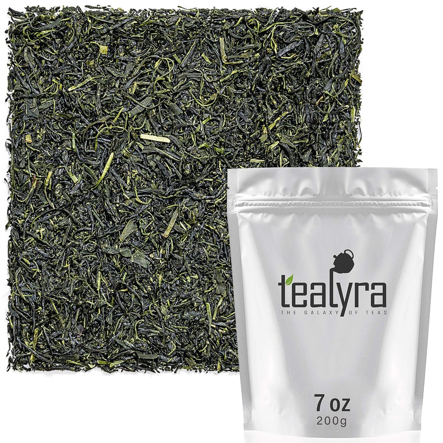 Tealyra - Gyokuro Ureshinocha - Finest Hand Picked - Best Japanese Green Loose Leaf Tea - Caffeine Level Medium - 200 (7-ounce)